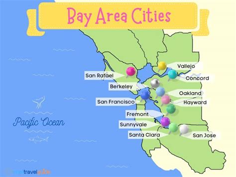 california bay area cities|Bay Area – Travel guide at Wikivoyage.